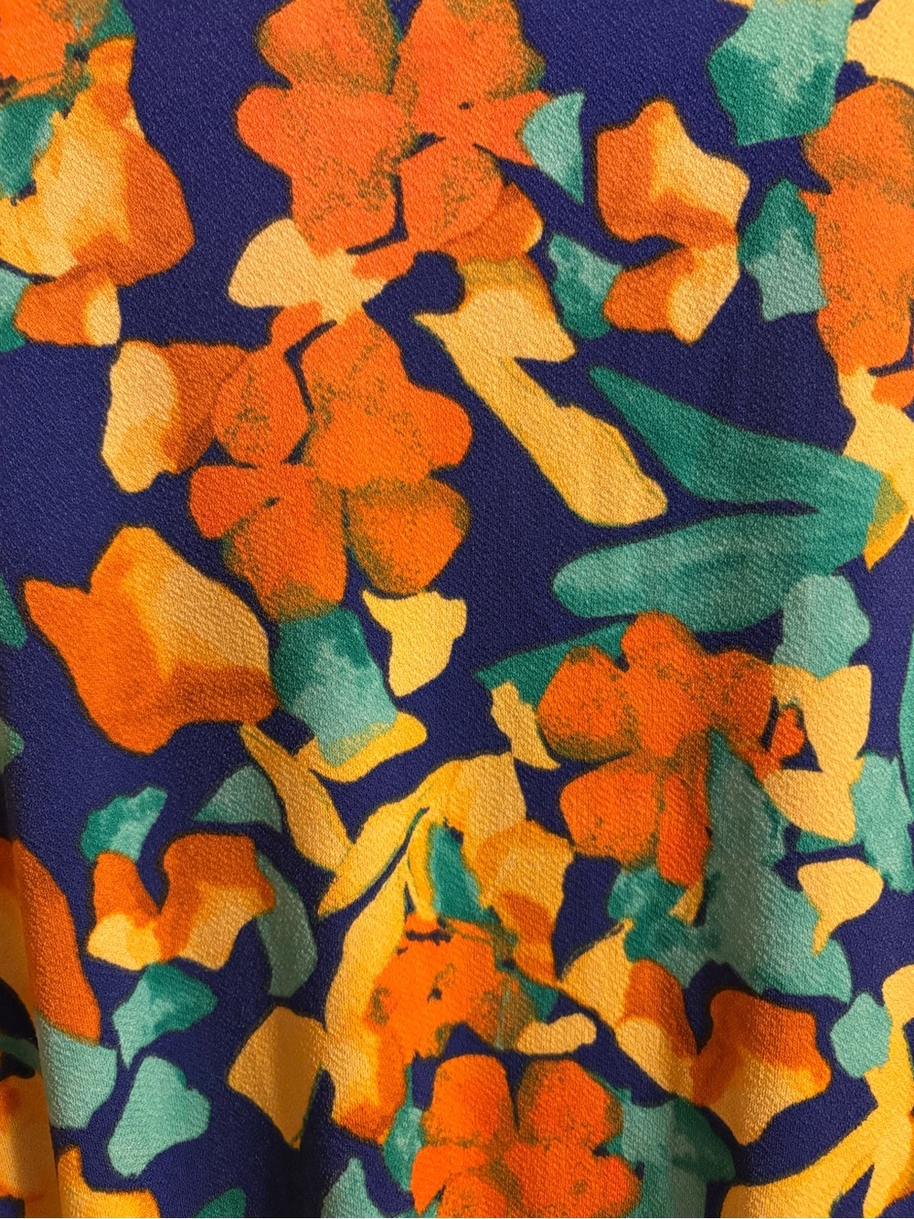 Floral Faux-Wrap Dress - Picture 3 of 4